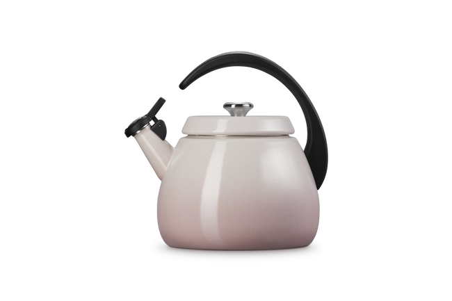 Le Creuset Cloche Kettle with Stainless Steel Knob 2.1L Shell PinkShell Pink image number 4